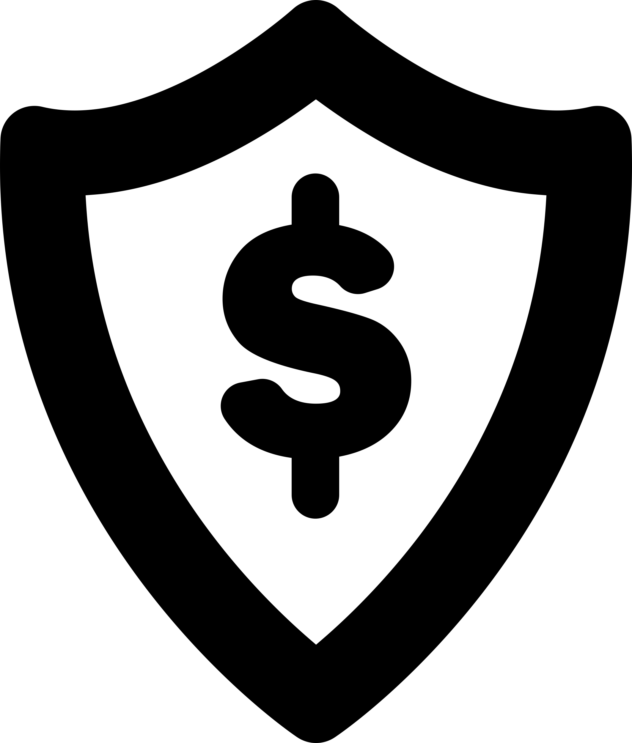 Currency Security Outline Icon Svg Set Free Vectors